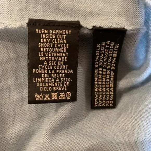 Ralph Lauren Black Label Cashmere Silk Halter Dress - Picture 9 of 15